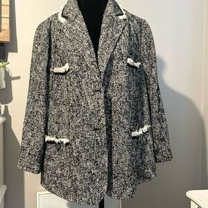 Talbots 24W blazer jacket   A